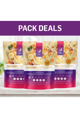 3  x Organic ProteinFix Banoffee - Pack Deal!